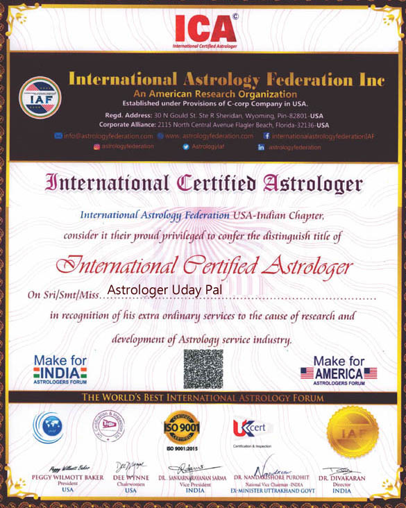 Astrologer Uday Pal